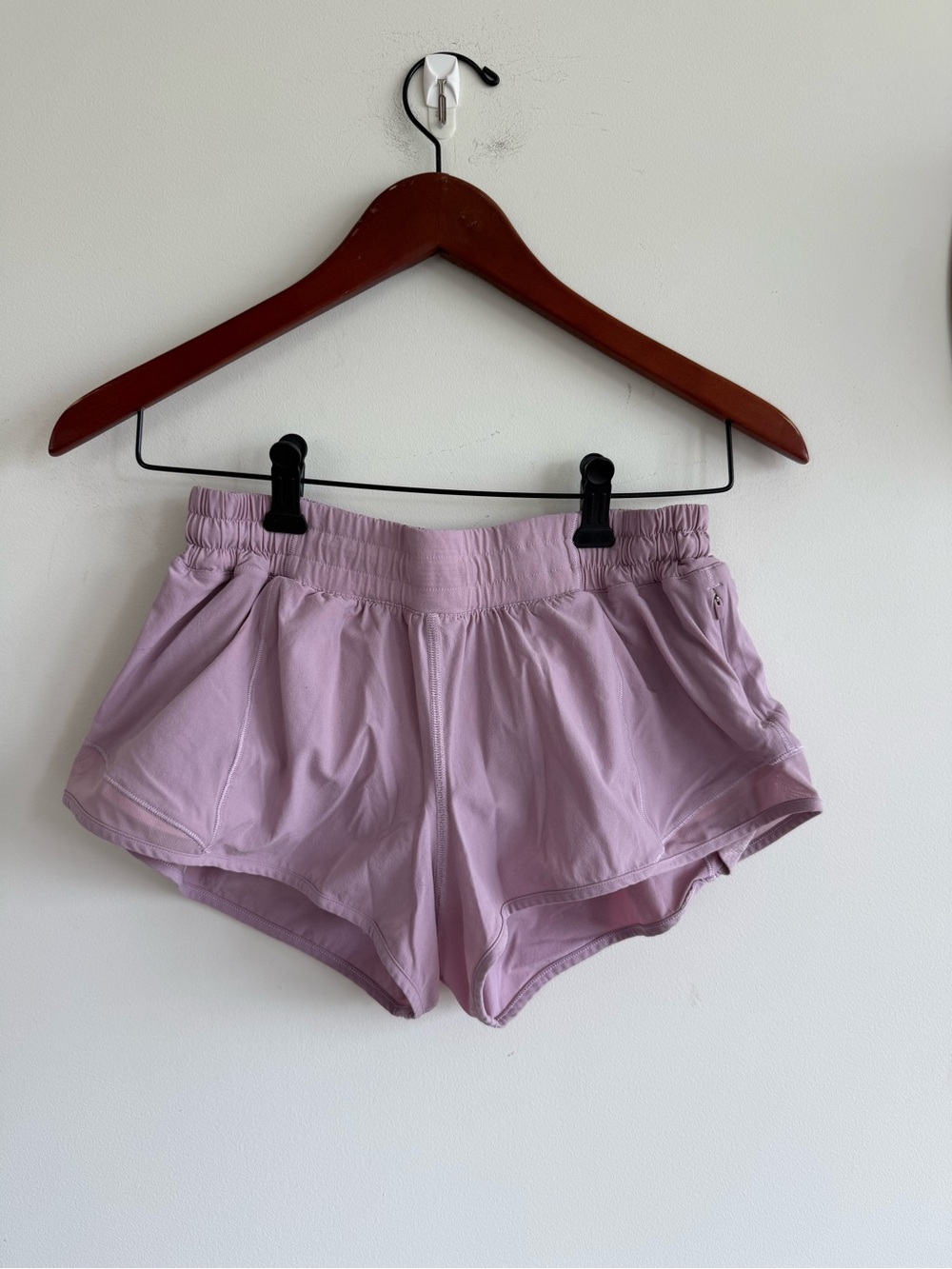 Women's Lightweight Lilac Active Shorts